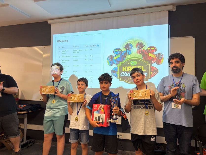 Roger Torres et Luca Bouman, champions du Karel Challenge 2025